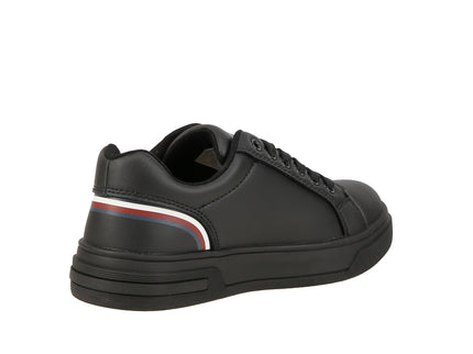 Stripes Low Cut Lace-Up Sneake