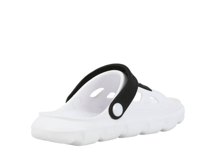Comfy Sandal Whtblk