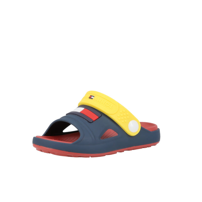 Comfy Sandal Blue Yellow