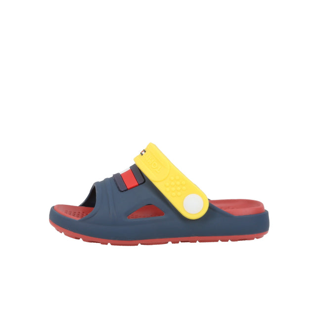 Comfy Sandal Blue Yellow