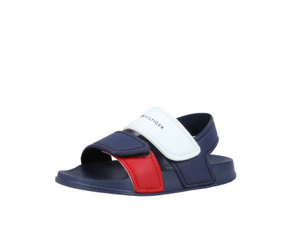 Velcro Sandal Blue/Red/White