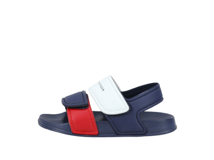Velcro Sandal Blue/Red/White