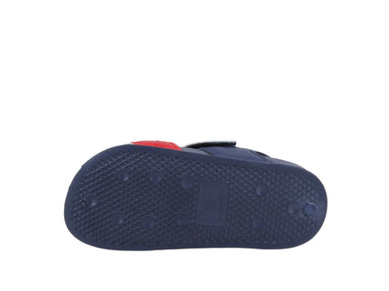 Velcro Sandal Blue/Red/White