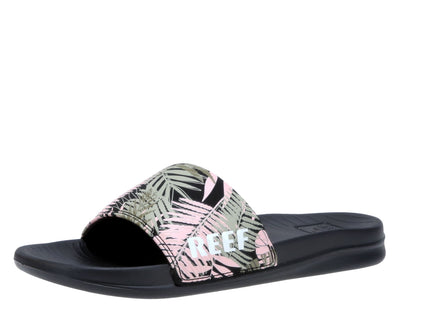 REEF ONE SLIDE BLK SHADED PALM - BLKSHPAL