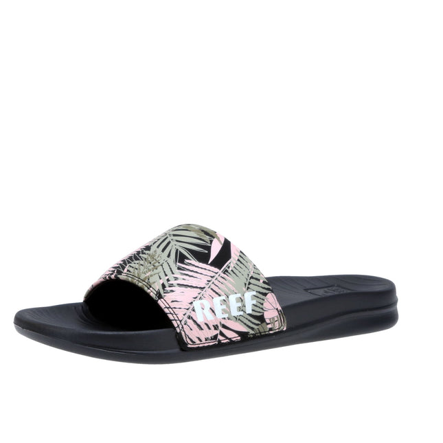 REEF ONE SLIDE BLK SHADED PALM - BLKSHPAL