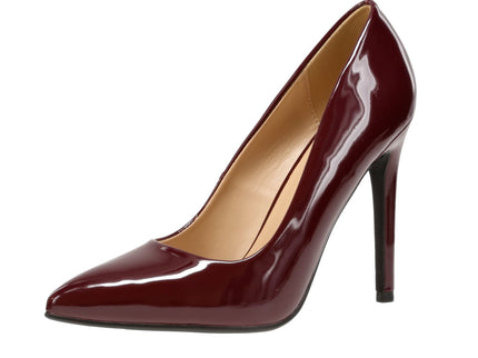 SCHEME PATENT - BURGUNDY