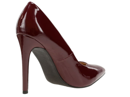 SCHEME PATENT - BURGUNDY