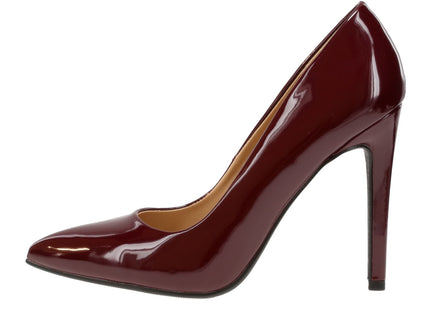 SCHEME PATENT - BURGUNDY