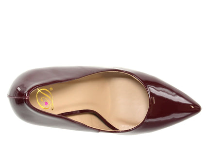 SCHEME PATENT - BURGUNDY