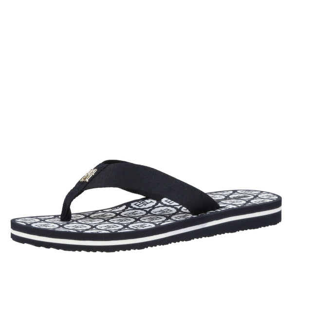 TH EMBLEM BEACH SANDAL - SPACEBLU