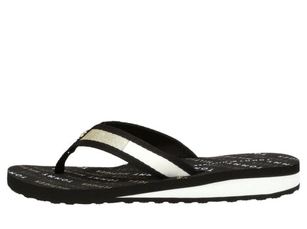 TH FLAG MID WEDGE BEACH SANDAL L - BLK