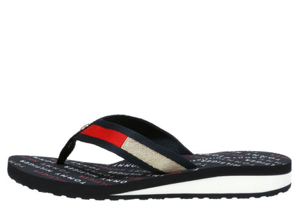 TH FLAG MID WEDGE BEACH SANDAL L - DSTSKY