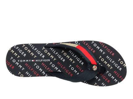 TH FLAG MID WEDGE BEACH SANDAL L - DSTSKY