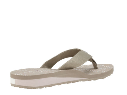 TH FLAG MID WEDGE BEACH SANDAL L - STONE