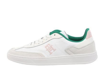 TH HERITAGE COURT SNEAKER - WHTOLYGR