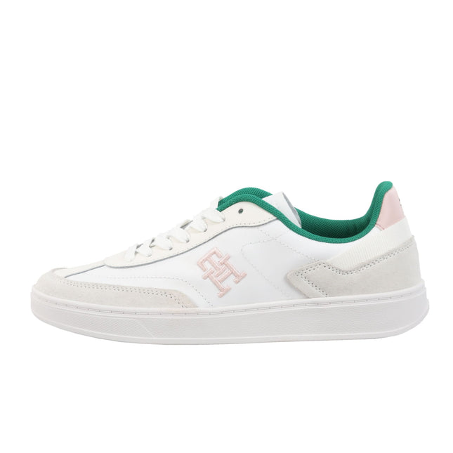 TH HERITAGE COURT SNEAKER - WHTOLYGR