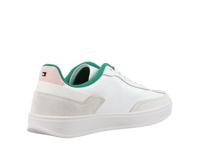 TH HERITAGE COURT SNEAKER - WHTOLYGR
