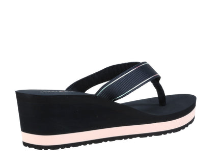 TH SHINE DETAIL H WEDGE SANDAL - DSTSKY