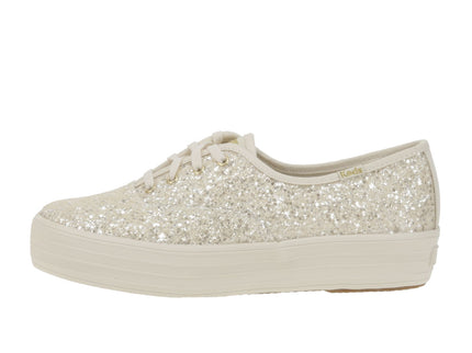 THE PLATFORM GLITTER CEL - CREAM