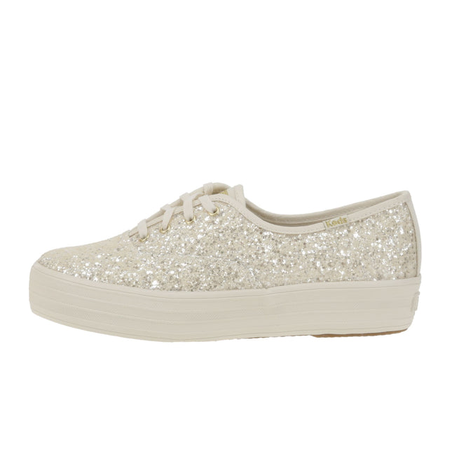 THE PLATFORM GLITTER CEL - CREAM