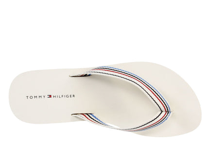 WEDGE STRIPES BEACH SANDAL - CALICO